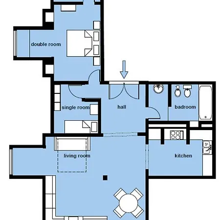 Apartamento Casa Da Baixa, Renovated Beautiful 2 Bedroom Downtown